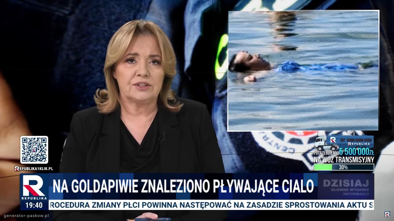 Na goldapiwie znaleziono pływające cialo