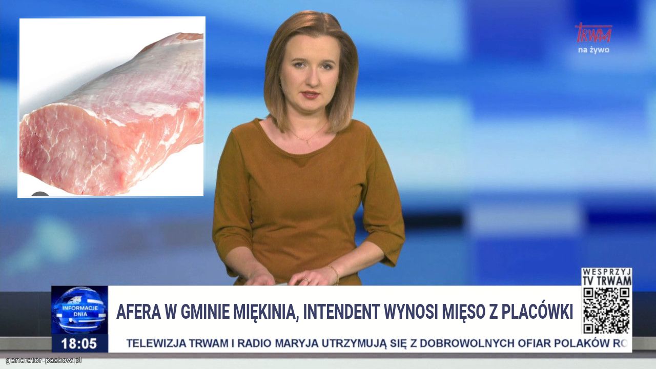 Afera w gminie miękinia, intendent wynosi mięso z placówki