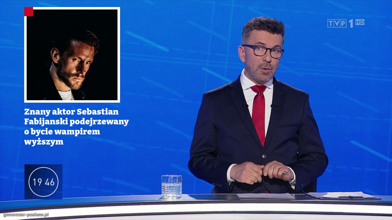 Znany aktor Sebastian Fabijanski podejrzewany o bycie wampirem wyższym 