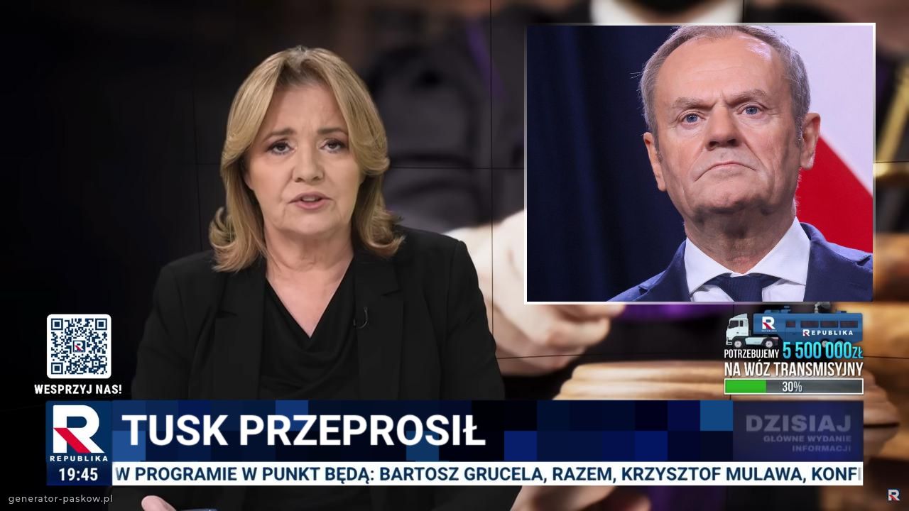 TUSK PRZEPROSIŁ