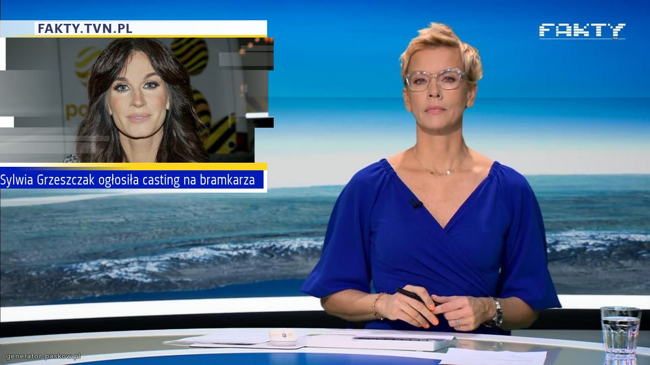 Sylwia Grzeszczak ogłosiła casting na bramkarza 