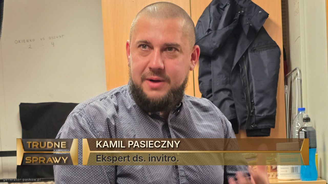 KAMIL PASIECZNY
Ekspert ds. invitro. 