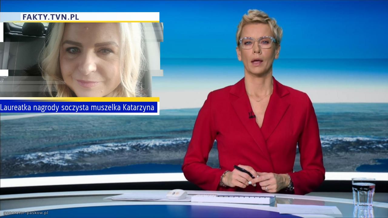 Laureatka nagrody soczysta muszelka Katarzyna