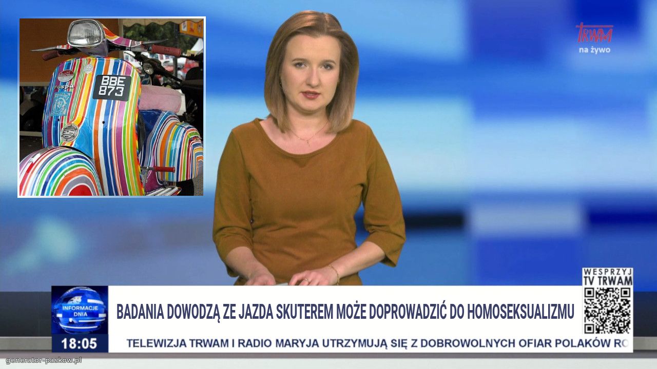 badania DOWODZĄ ze jazda skuterem może doprowadzić do homoseksualizmu
