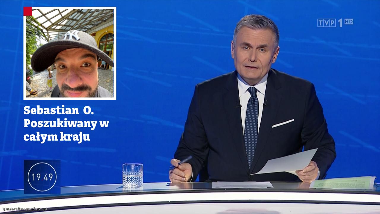 Sebastian  O. Poszukiwany w całym kraju 