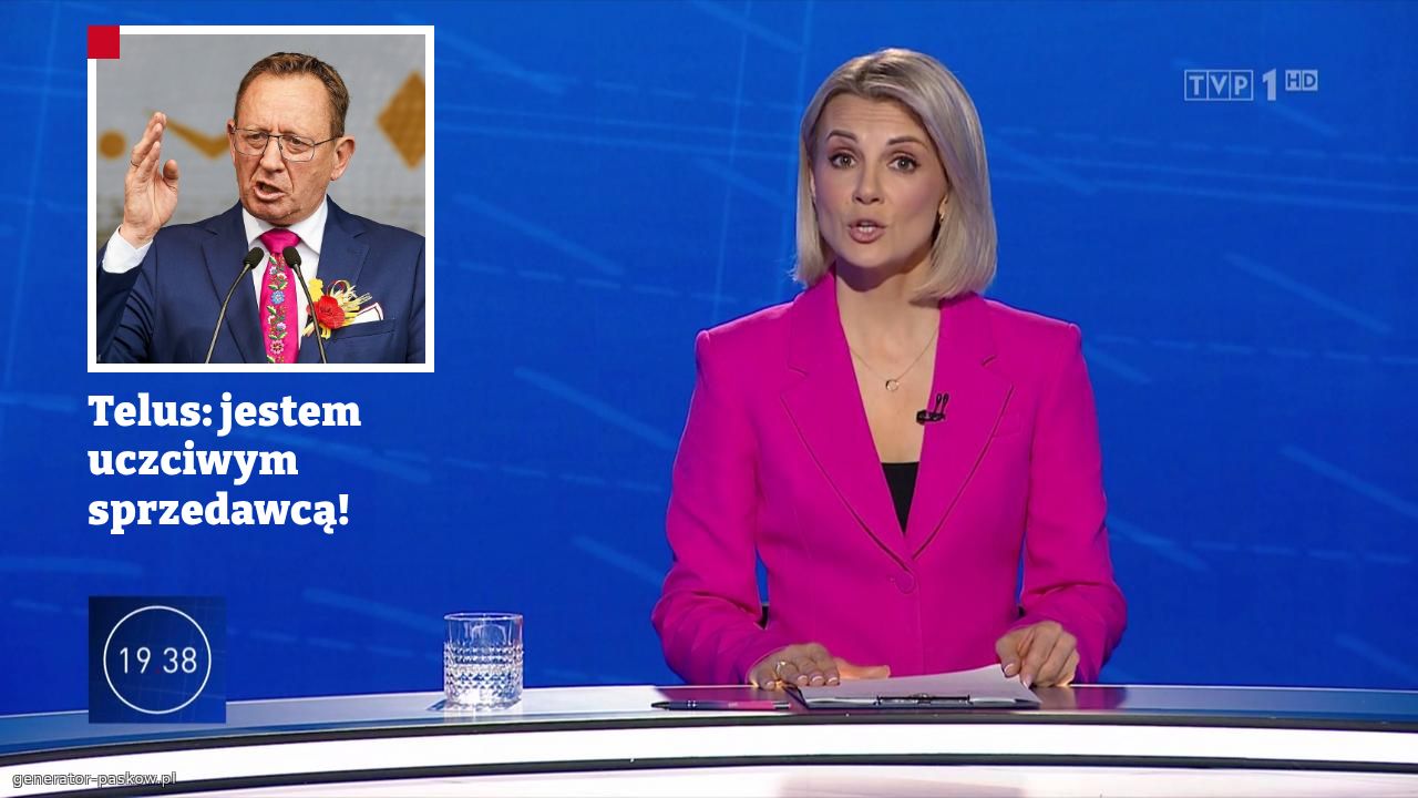 Telus: jestem uczciwym sprzedawcą!