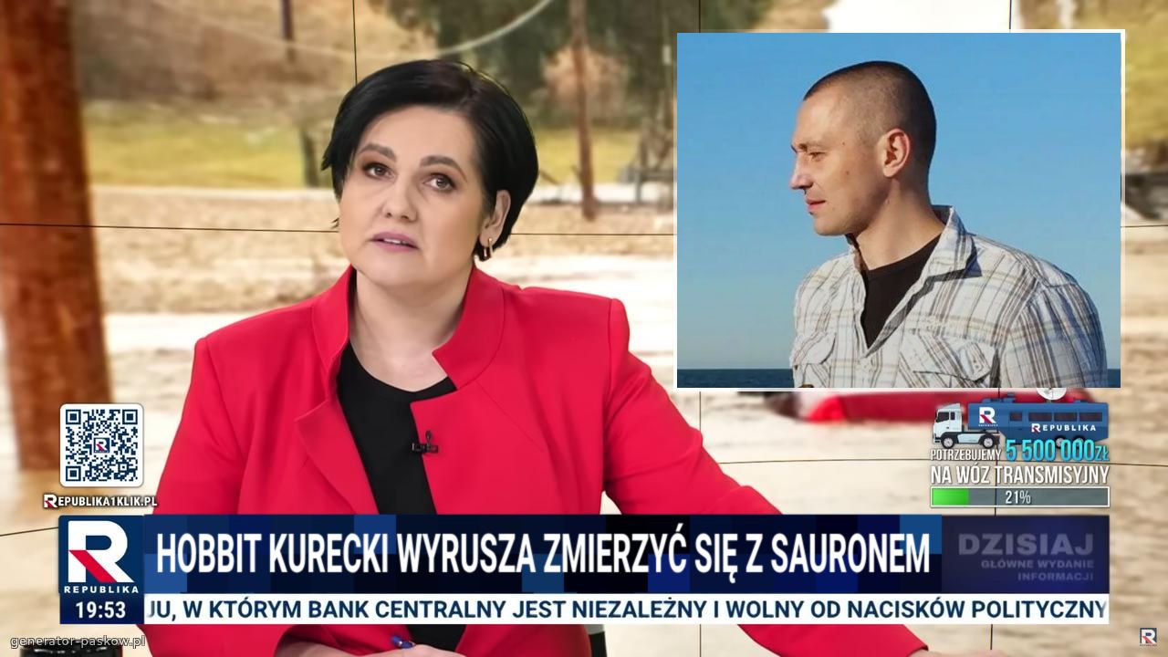 Hobbit Kurecki wyrusza zmierzyć się z sauronem