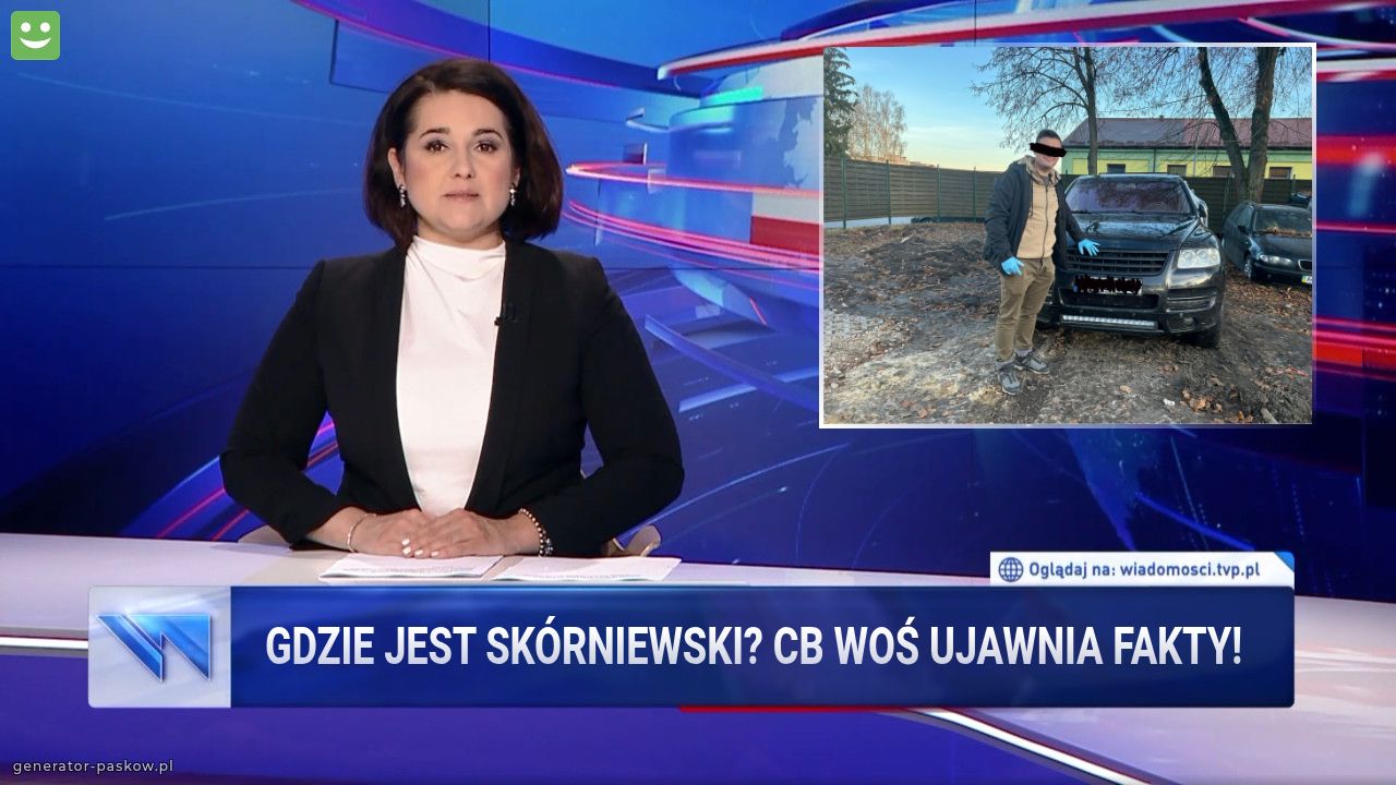 Gdzie jest Skórniewski? CB WOŚ ujawnia fakty!