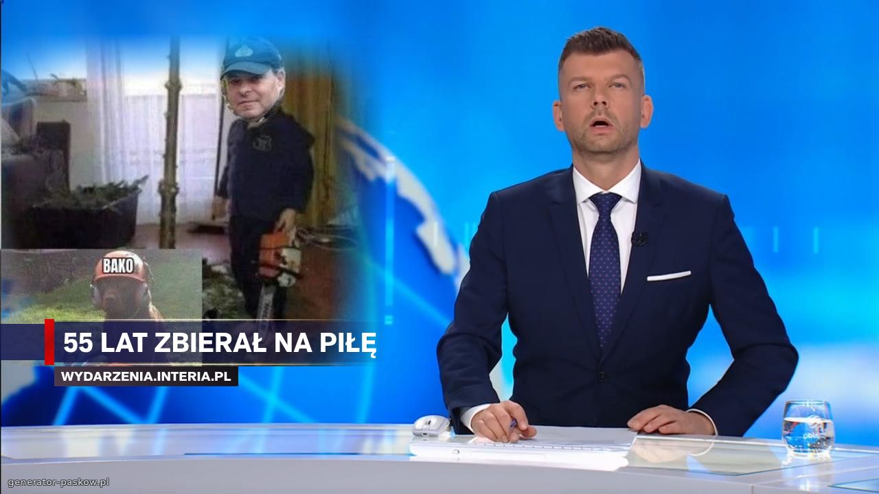 55 lat zbierał na piłę