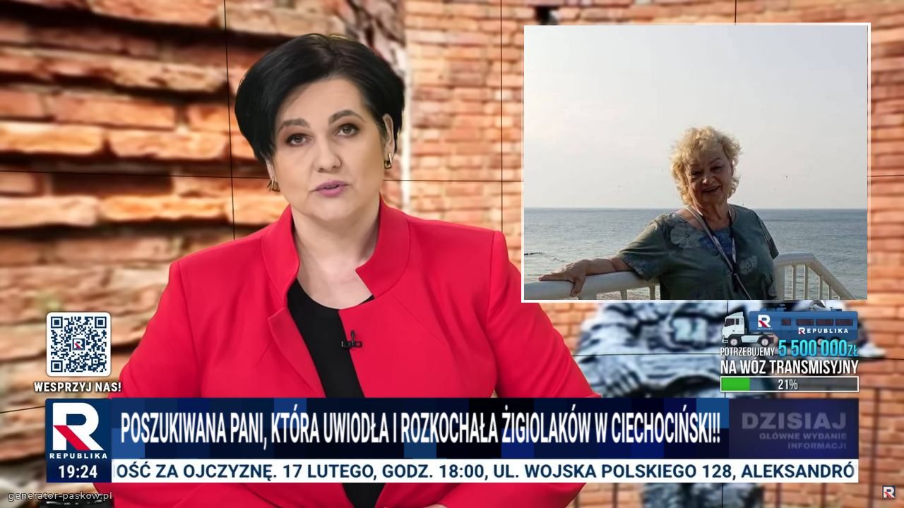 Poszukiwana pani, która uwiodła i rozkochała żigiolaków w Ciechociński!!