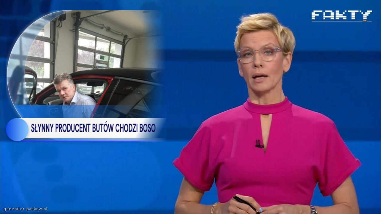 SŁYNNY PRODUCENT BUTÓW CHODZI BOSO