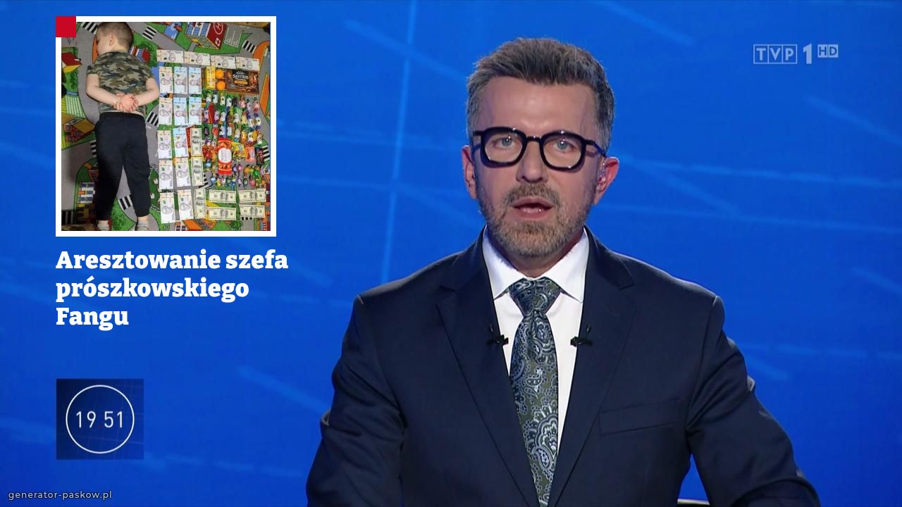 Aresztowanie szefa prószkowskiego
Fangu