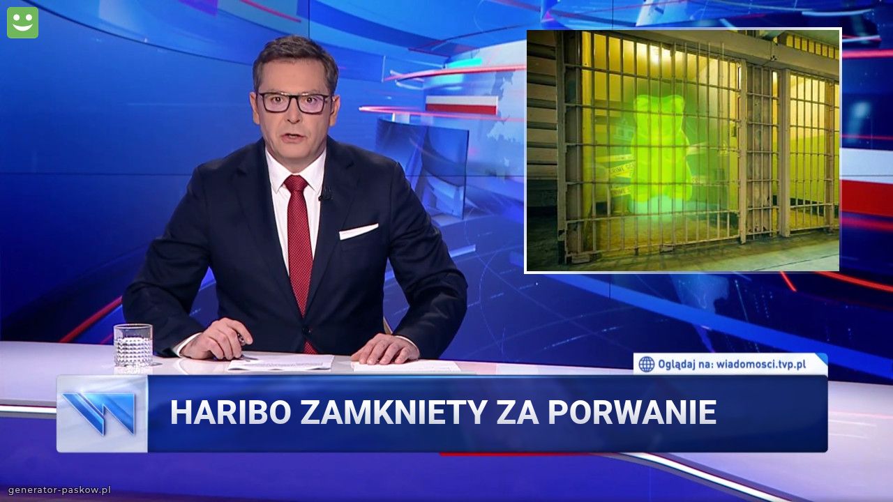 haribo zamkniety za porwanie