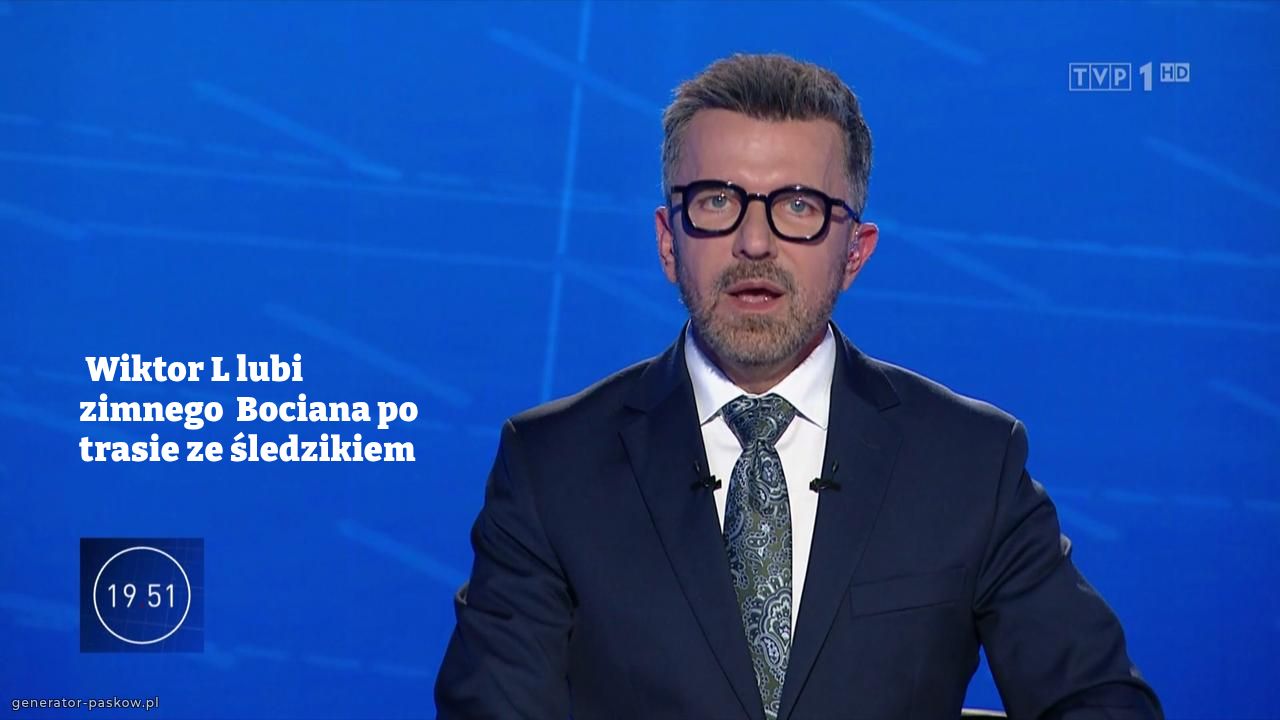  Wiktor L lubi zimnego  Bociana po trasie ze śledzikiem