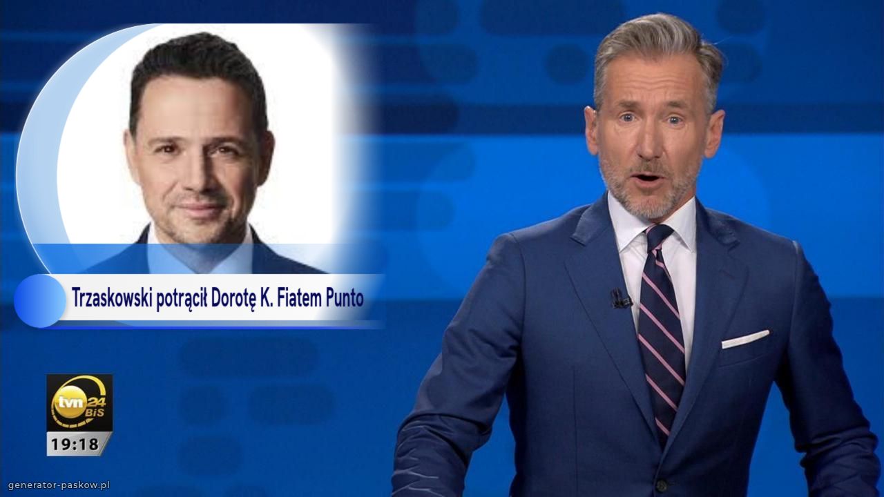 Trzaskowski potrącił Dorotę K. Fiatem Punto 