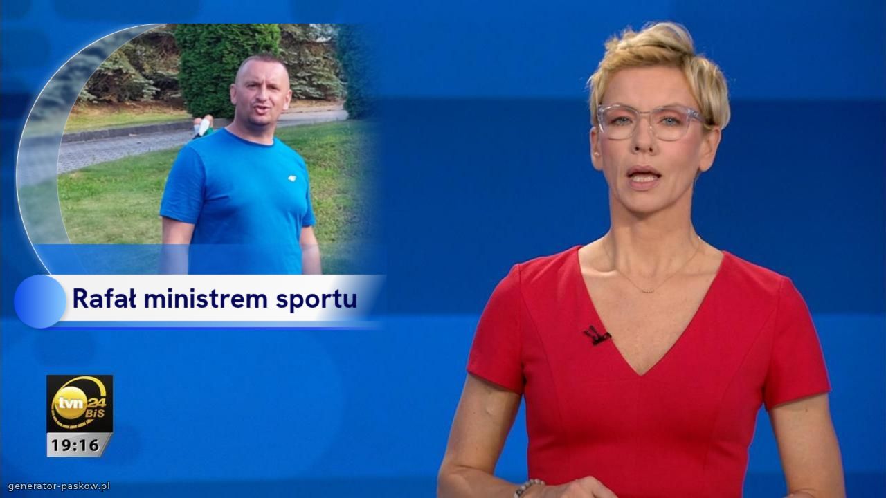 Rafał ministrem sportu
