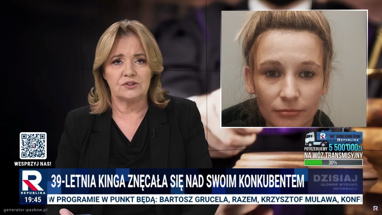 39-letnia Kinga znęcała się nad swoim konkubentem