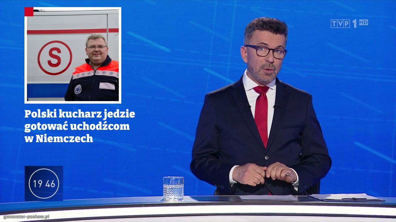 Polski kucharz jedzie gotować uchodźcom w Niemczech 