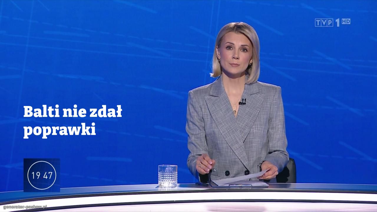 Balti nie zdał poprawki