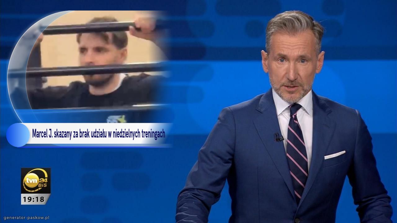 Marcel J. skazany za brak udziału w niedzielnych treningach