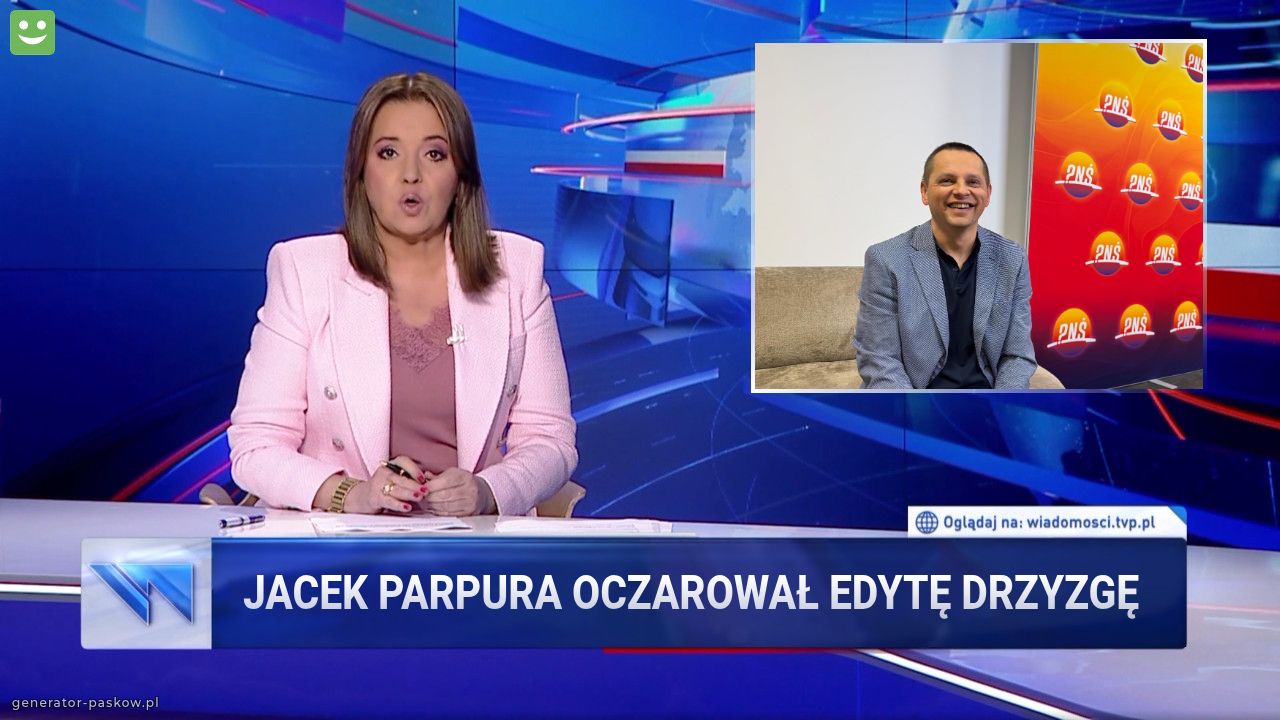 Jacek Parpura oczarował Edytę Drzyzgę