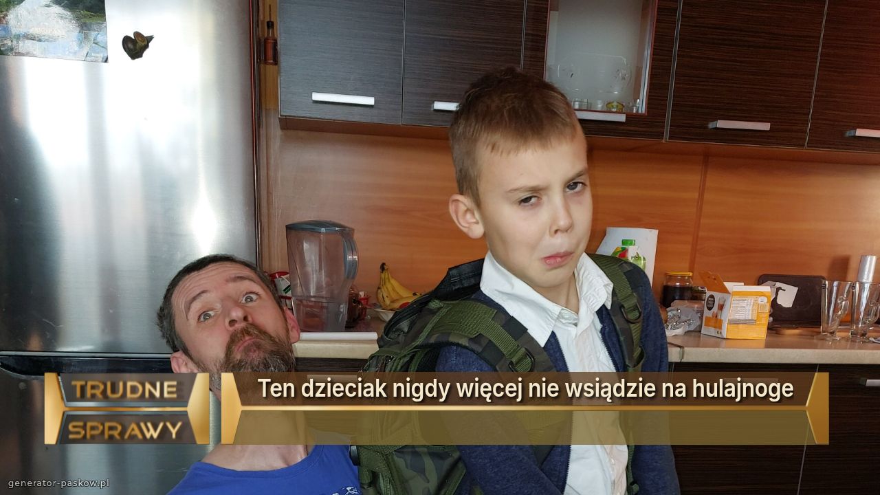 Ten dzieciak nigdy więcej nie wsiądzie na hulajnoge
