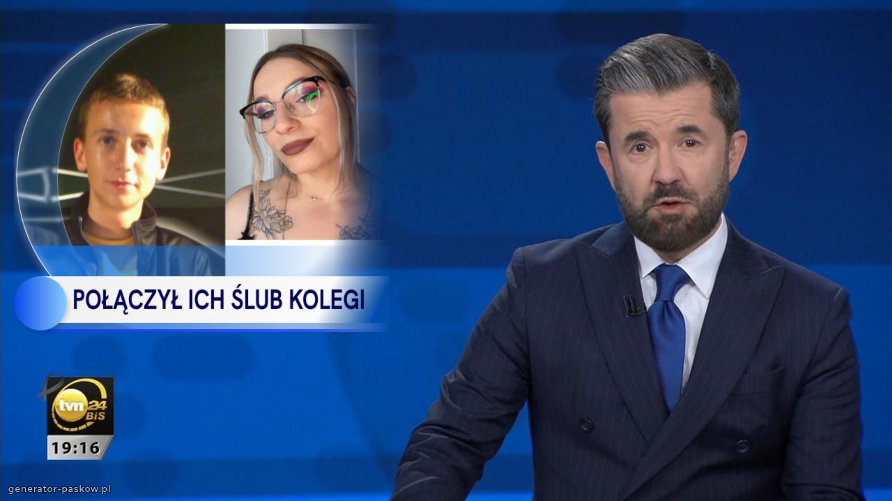 POŁĄCZYŁ ICH ŚLUB KOLEGI 