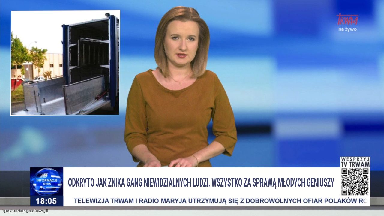 Odkryto jak znika gang niewidzialnych Ludzi. wszystko za sprawą młodych geniuszy 
