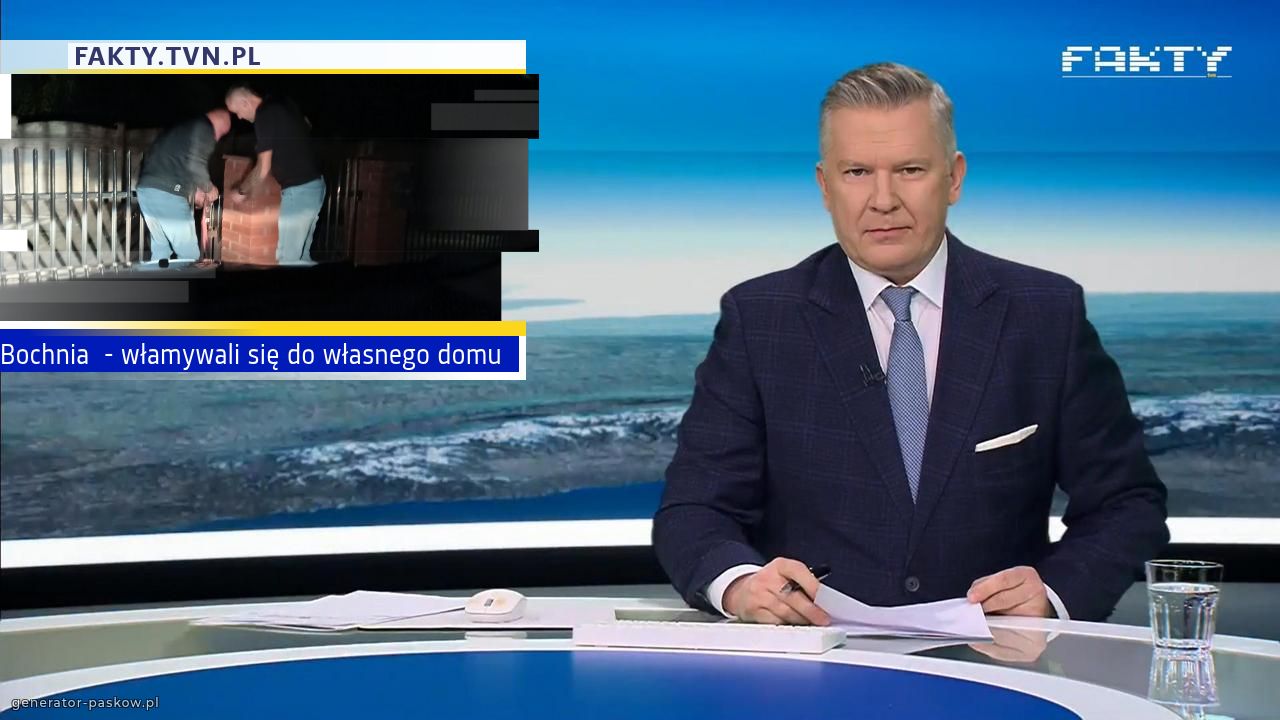 Bochnia  - włamywali się do własnego domu 