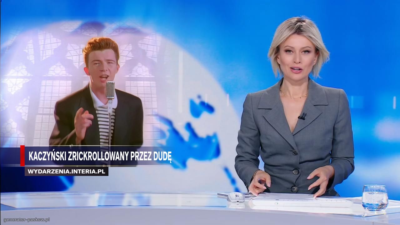 kaczyński zrickrollowany przez dudę