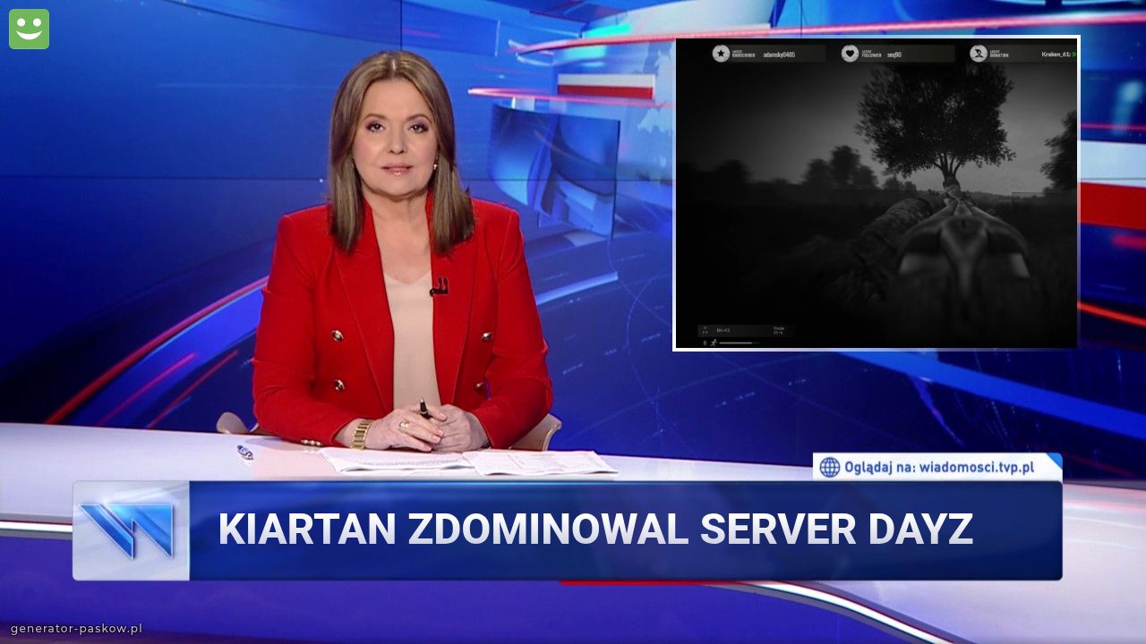 Kiartan zdominowal server dayz