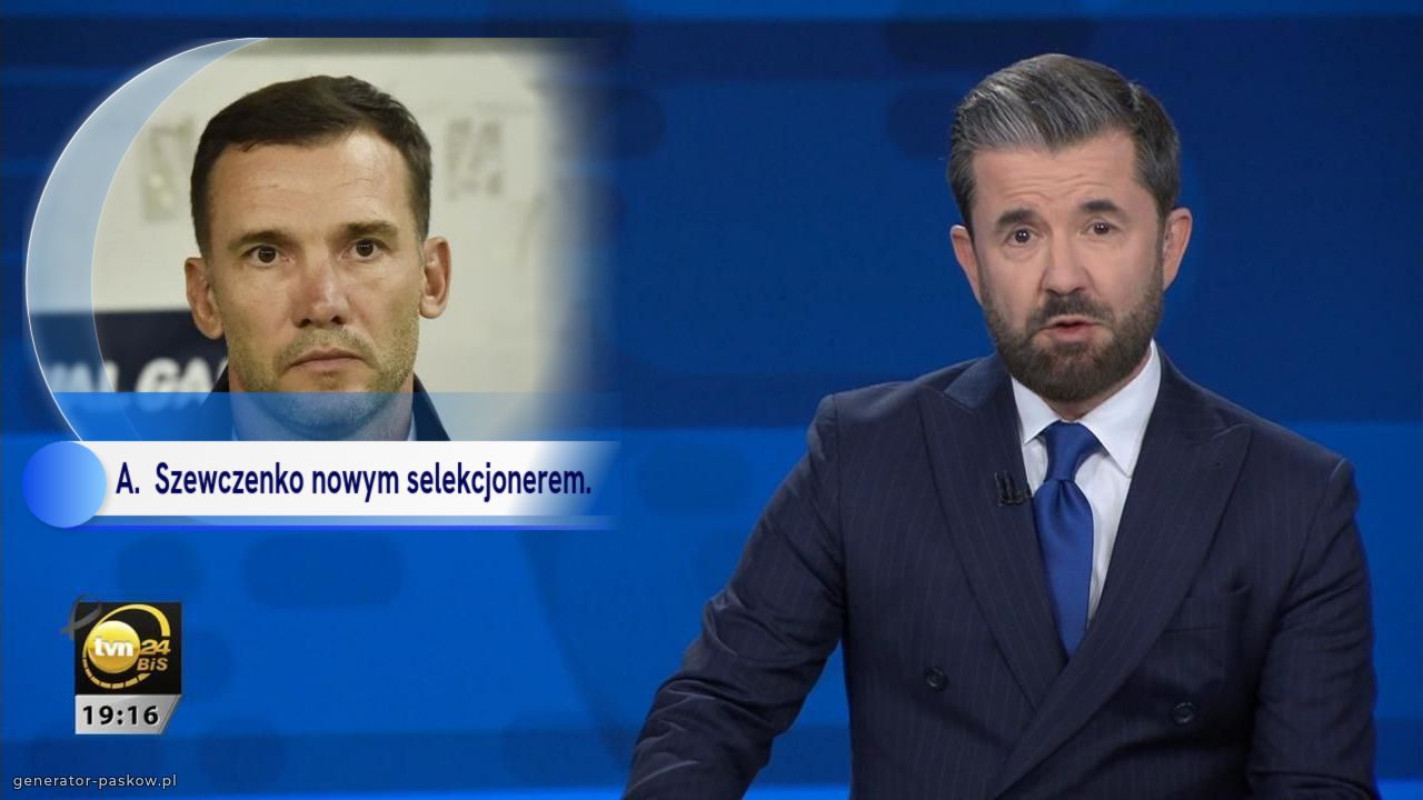 A.  Szewczenko nowym selekcjonerem.