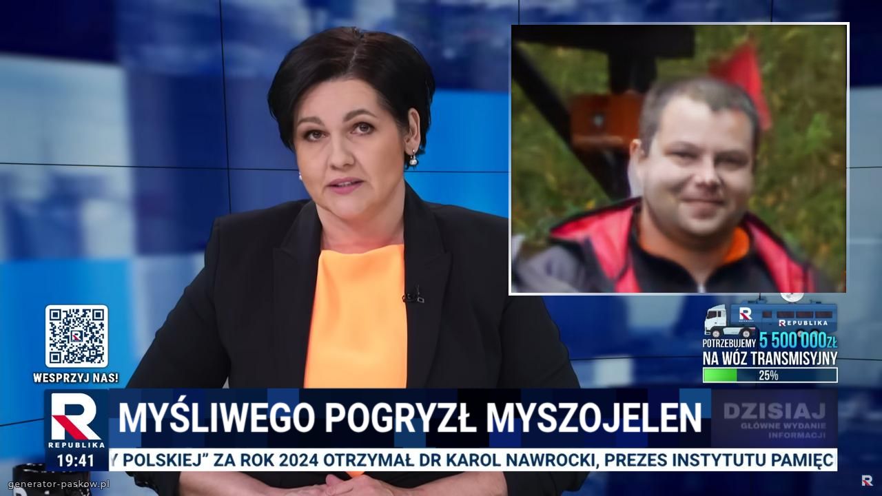 Myśliwego pogryZŁ Myszojelen