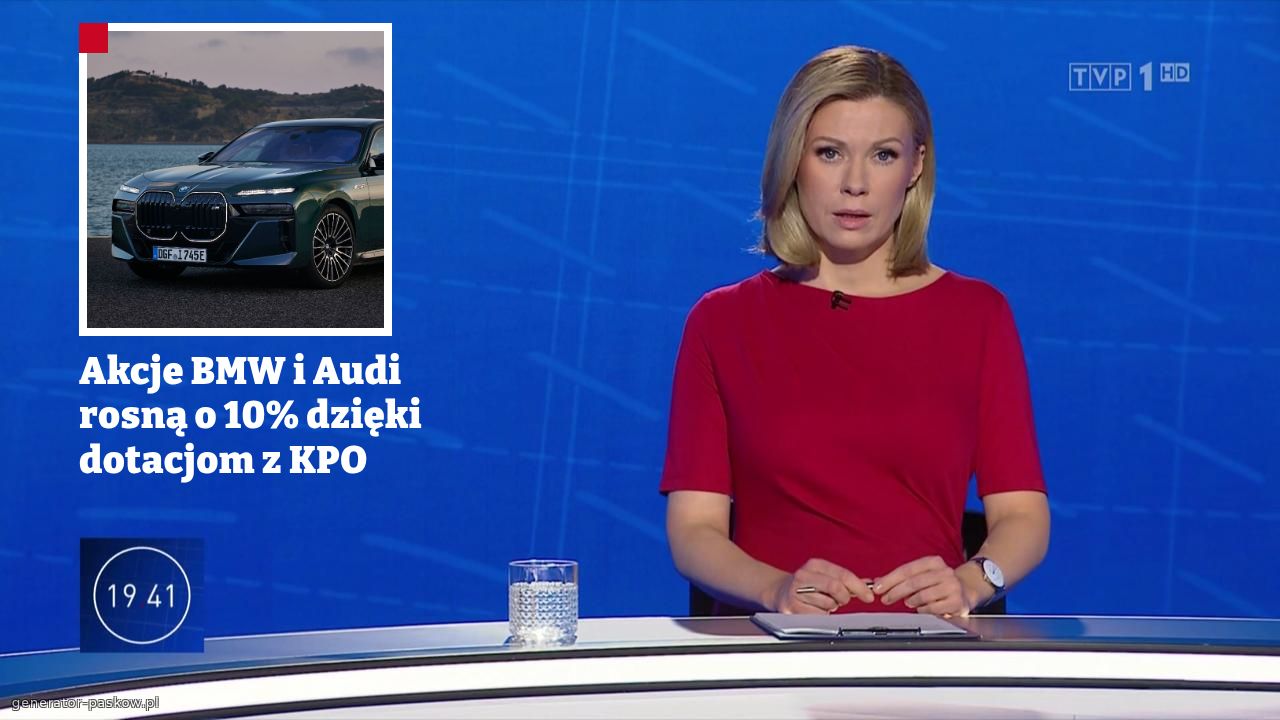 Akcje BMW i Audi rosną o 10% dzięki dotacjom z KPO