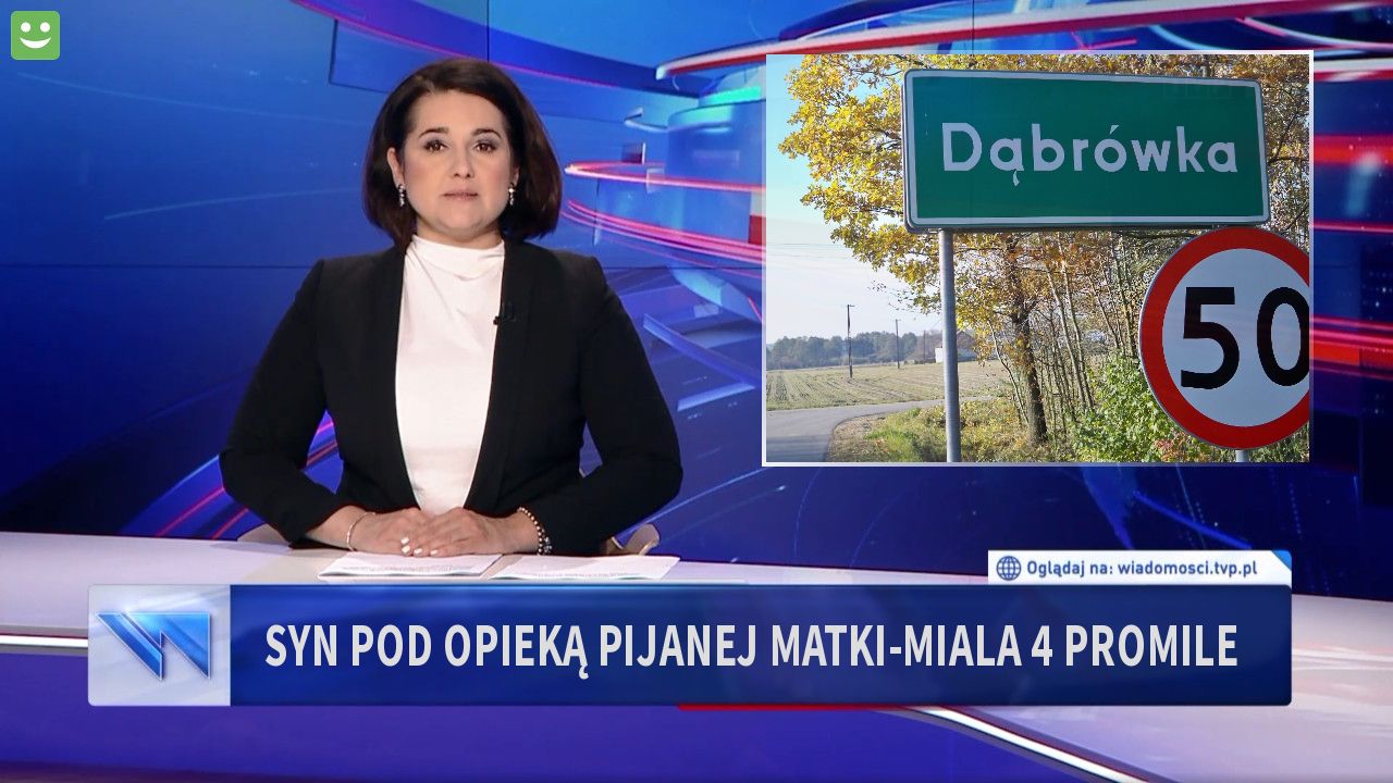 Syn pod opieką pijanej matki-miala 4 promile