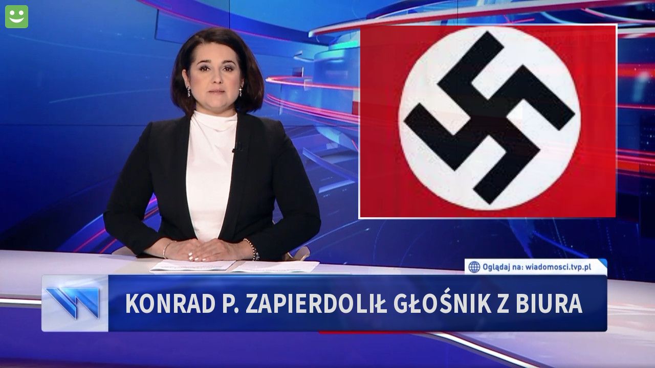 Konrad P. Zapierdolił Głośnik z biura