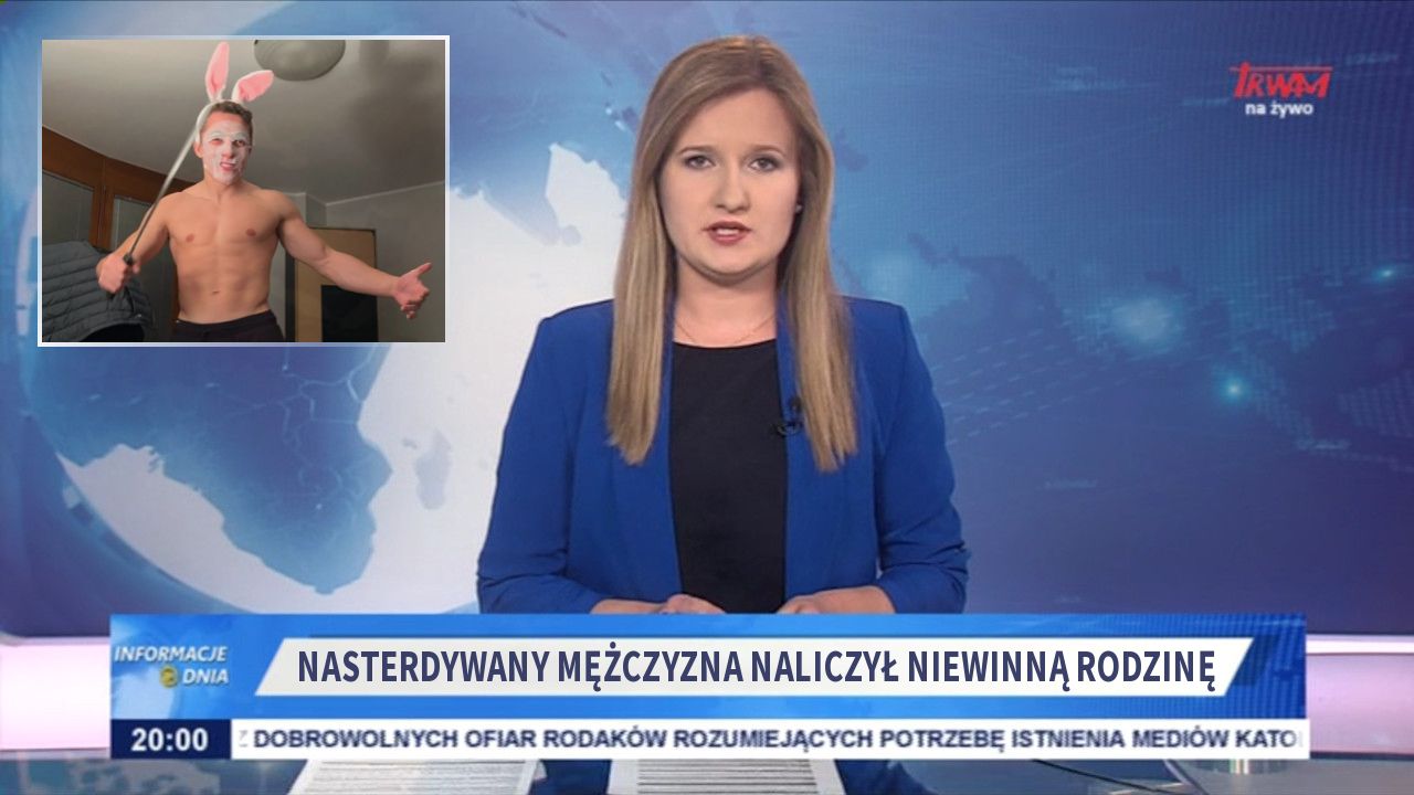 Nasterdywany mężczyzna naliczył niewinną rodzinę 