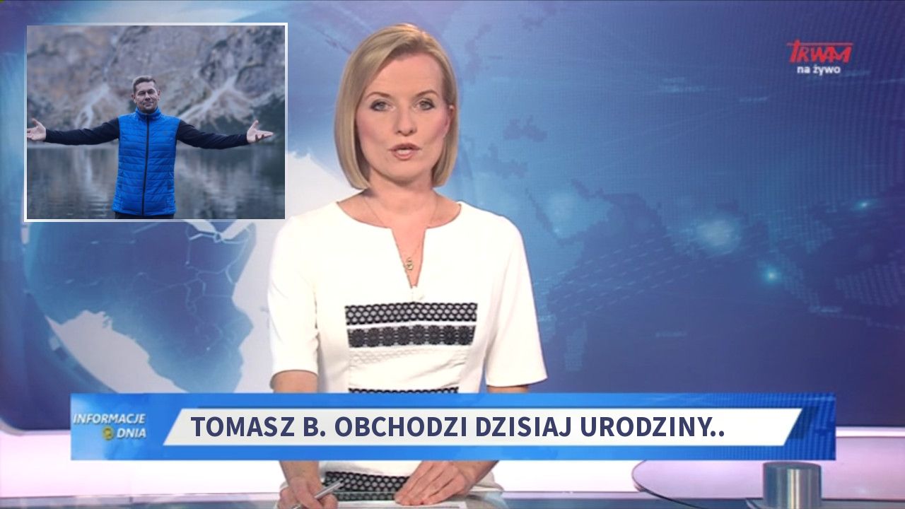 Tomasz B. obchodzi dzisiaj urodziny..