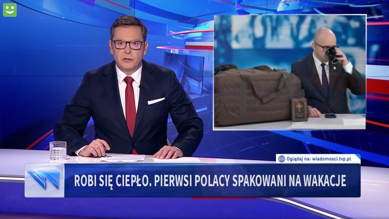 Robi się ciepło. Pierwsi Polacy spakowani na wakacje