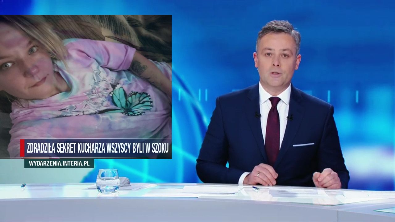 Zdradziła sekret kucharza wszyscy byli w szoku