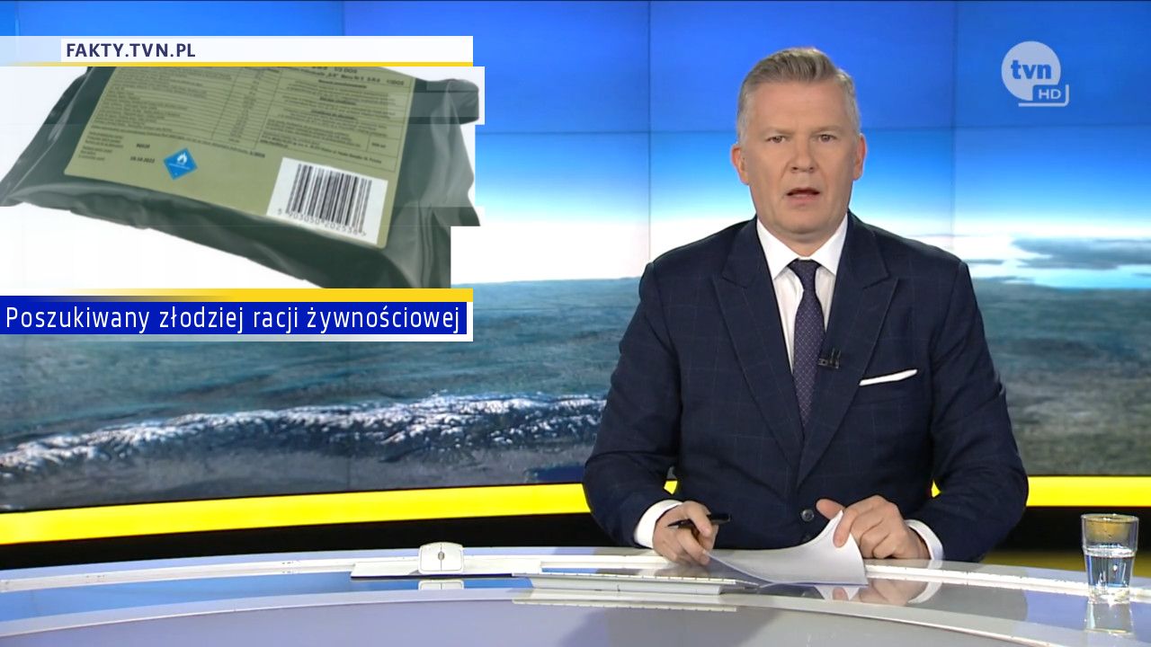 Poszukiwany złodziej racji żywnościowej 