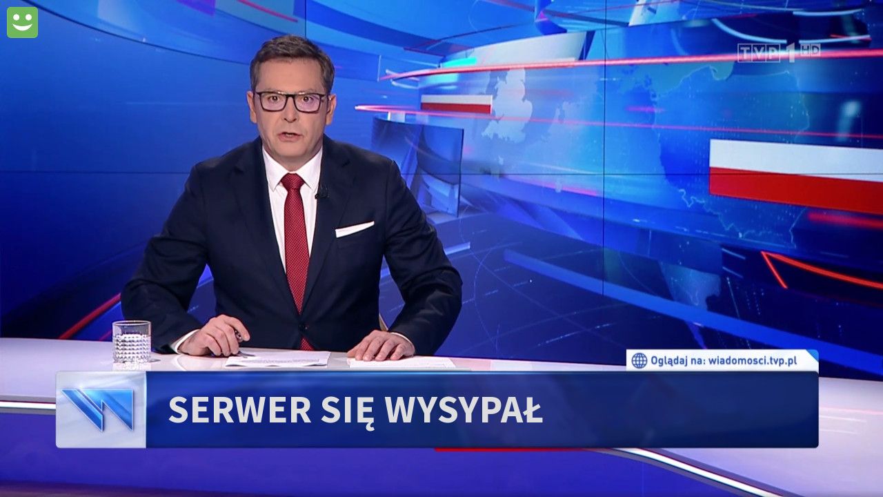 Serwer się wysypał