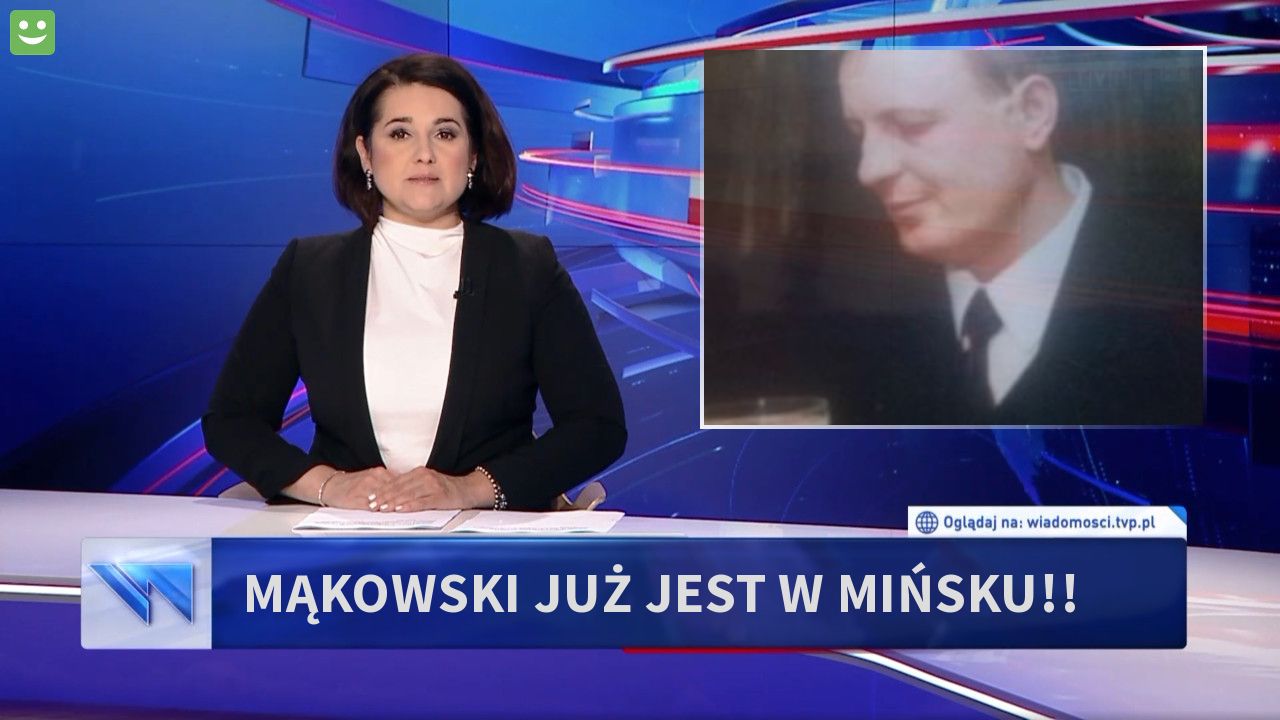 MĄKOWSKI JUŻ JEST W MIŃSKU!!