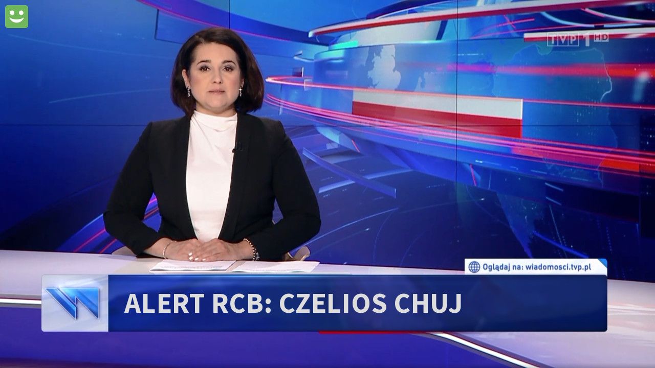 Alert rcb: Czelios chuj