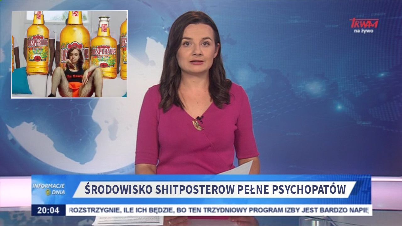 Środowisko shitposterow pełne psychopatów