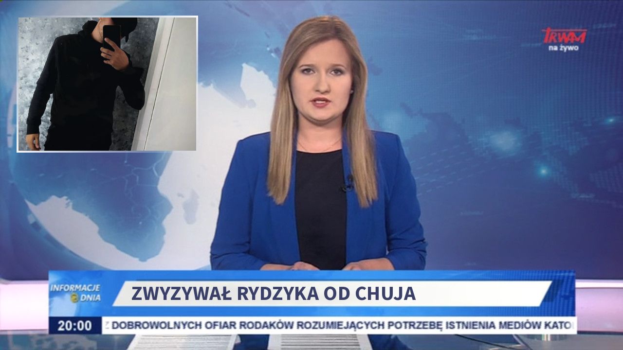 Zwyzywał Rydzyka od chuja 