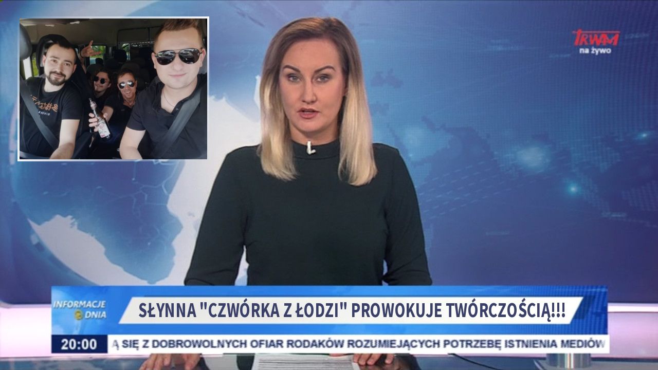 Słynna "czwórka z łodzi" prowokuje twórczością!!!