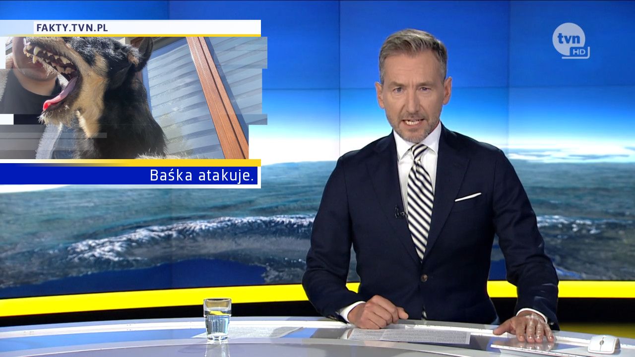 Baśka atakuje.