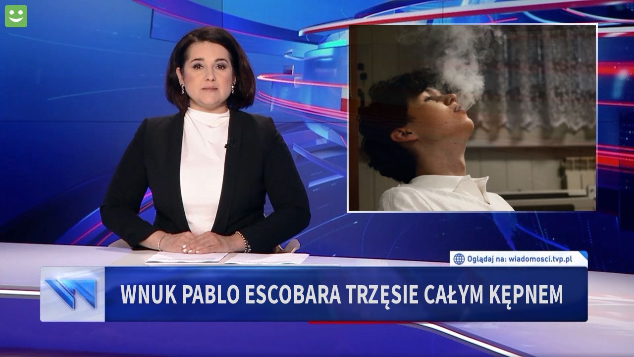 Wnuk pablo escobara trzęsie całym kępnem