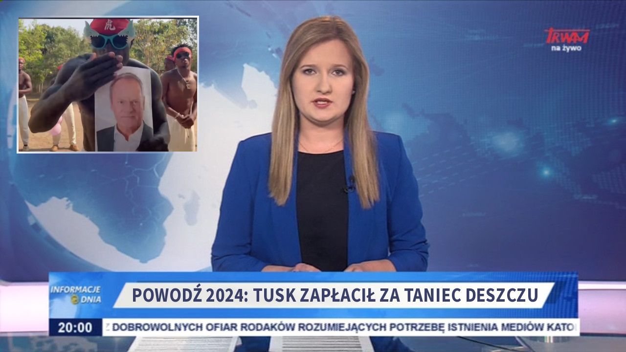 Powodź 2024: Tusk zapłacił za taniec deszczu